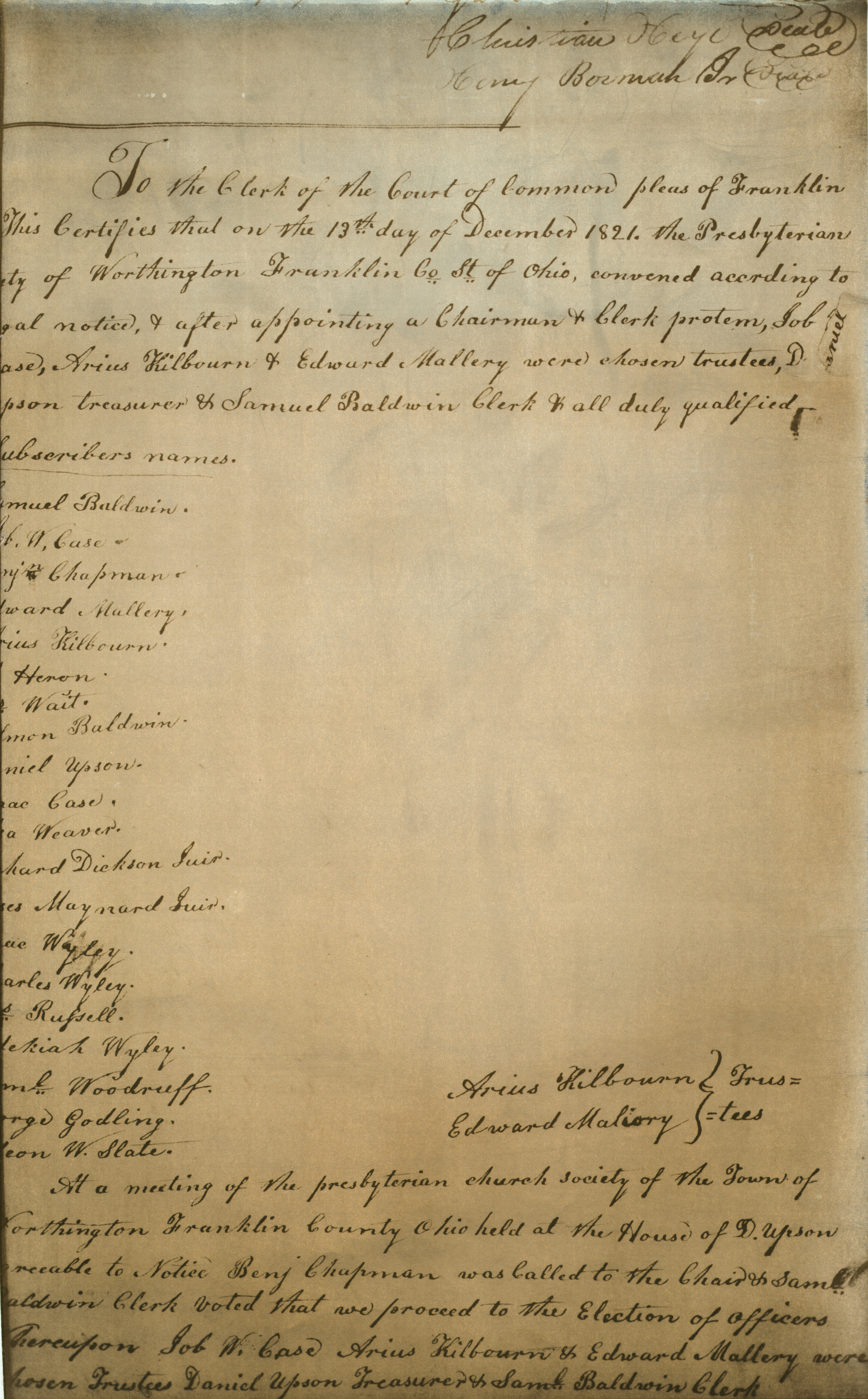 Article of Incorporation