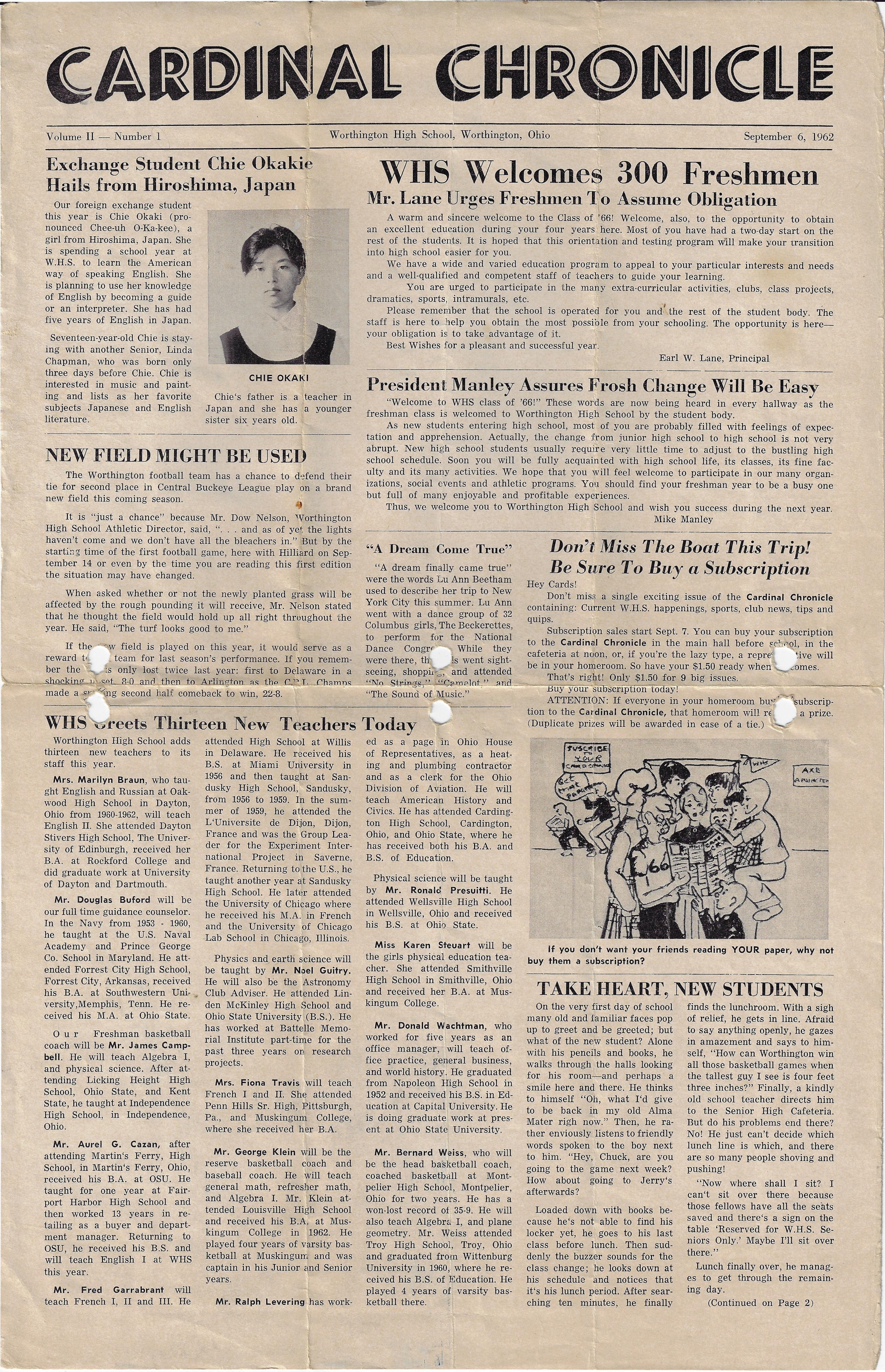 Cardinal Chronicle