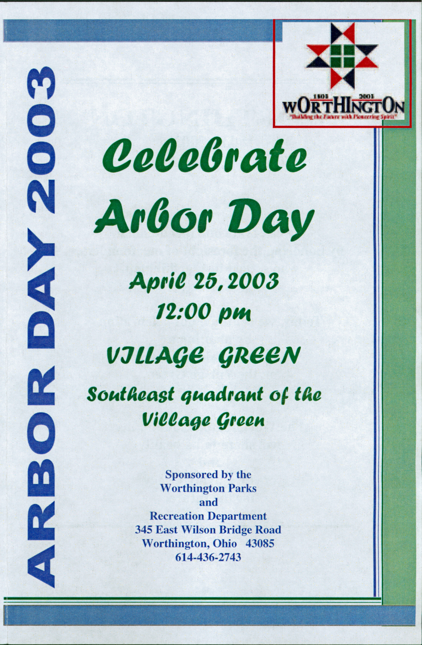 Celebrate Arbor Day