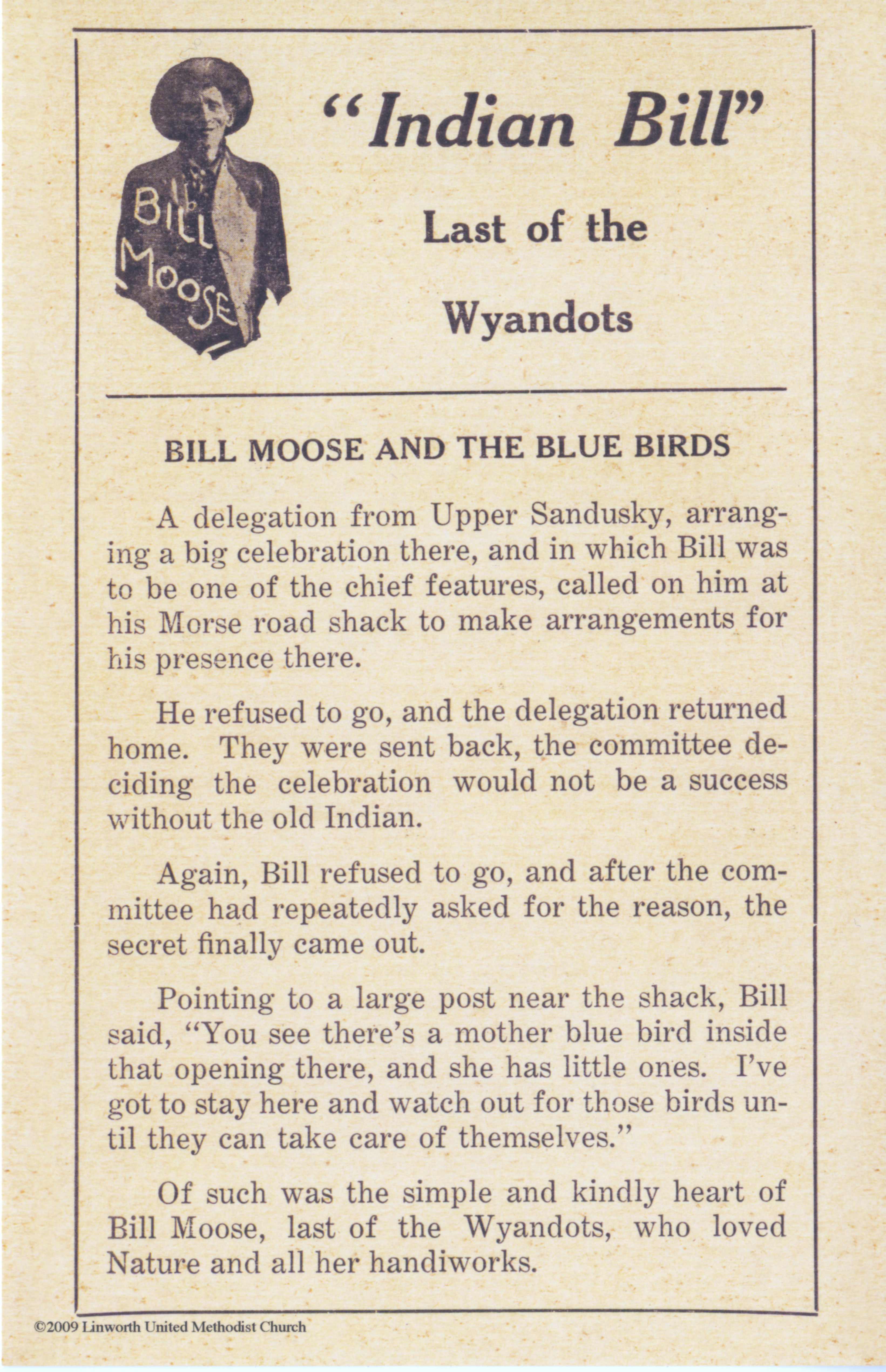 "Indian Bill": Last of the Wyandots