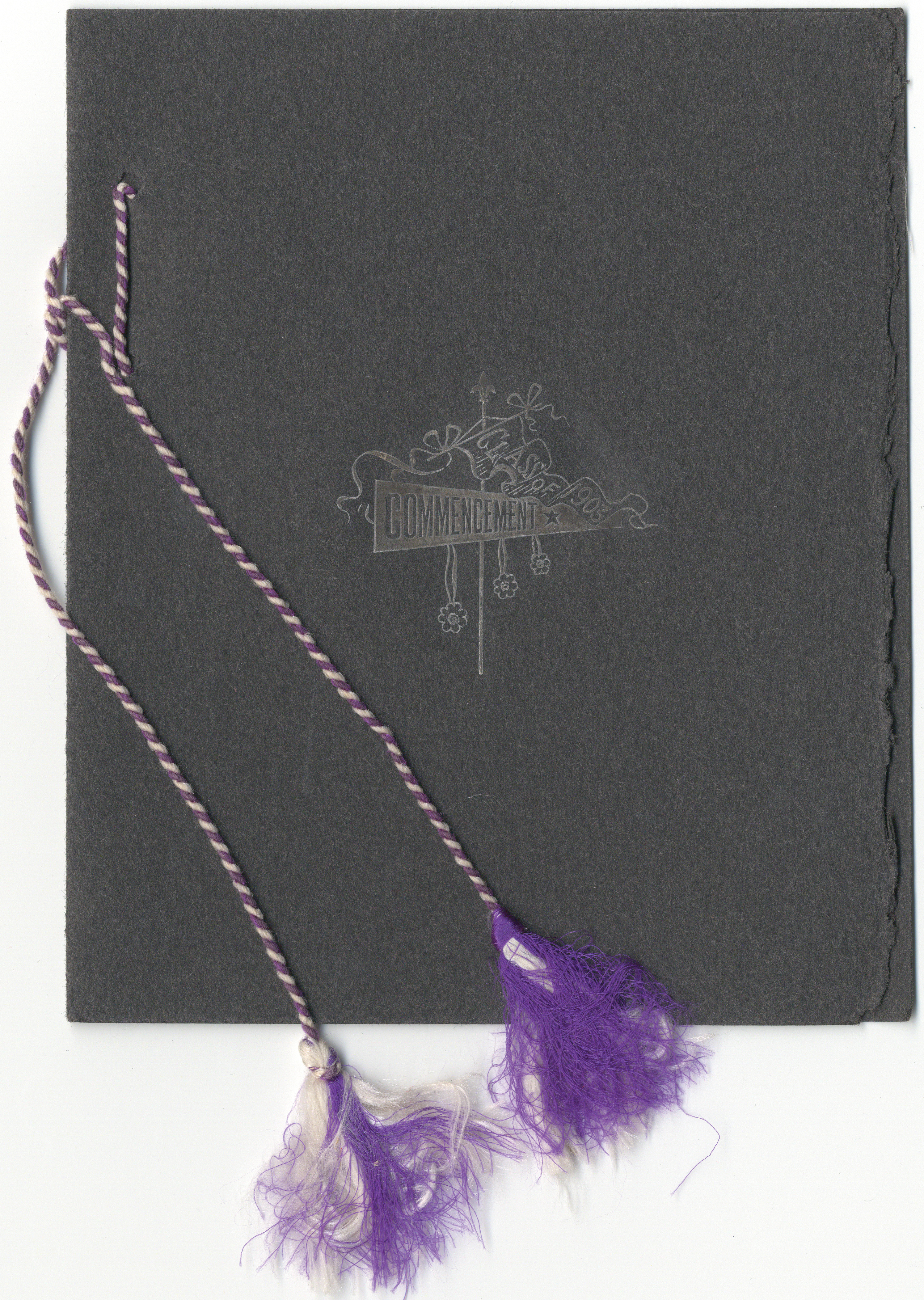 The Class of 1903 of the Worthington High School Commencement Exercises