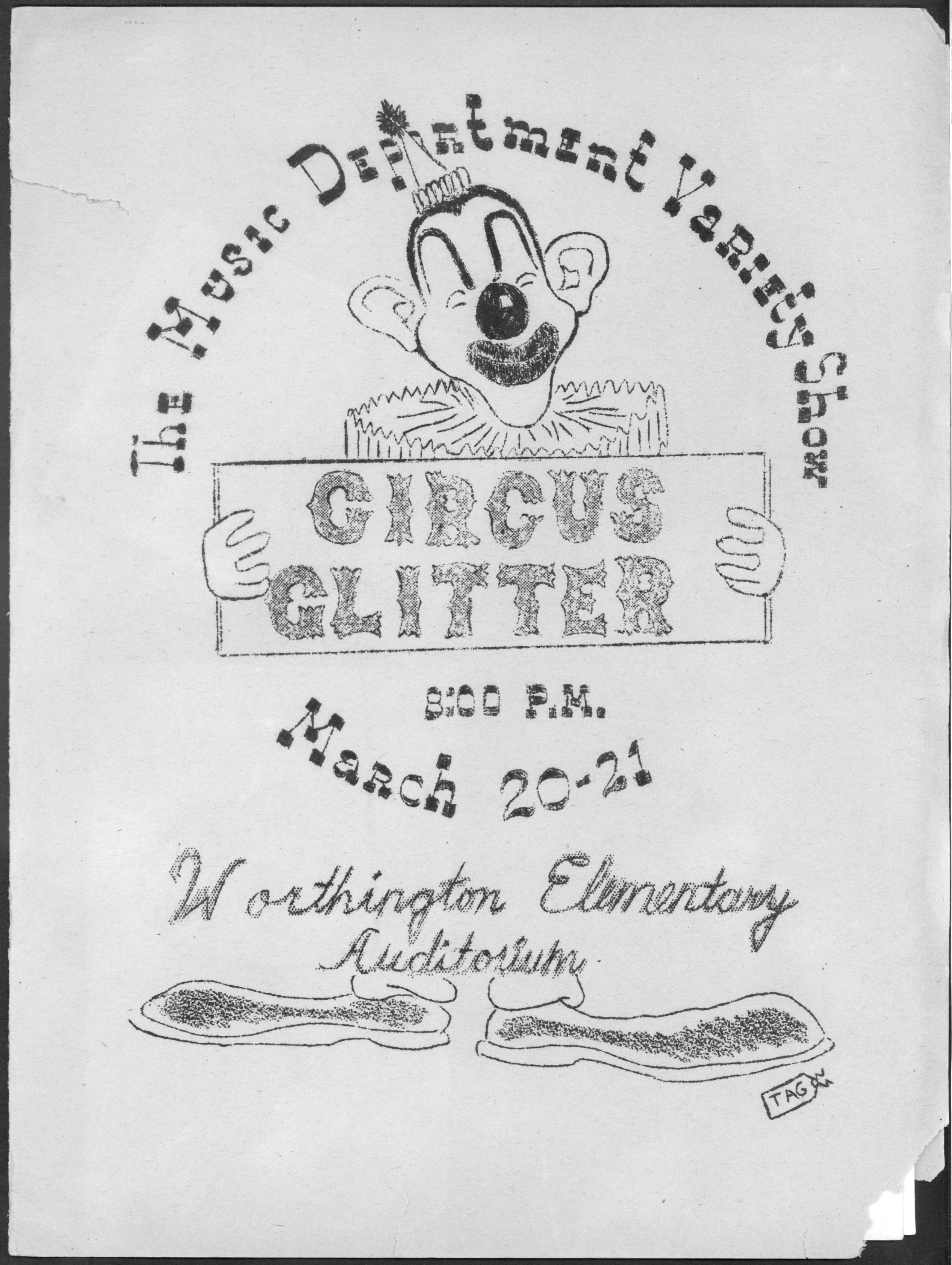 The Music Department Variety Show: Circus Glitter