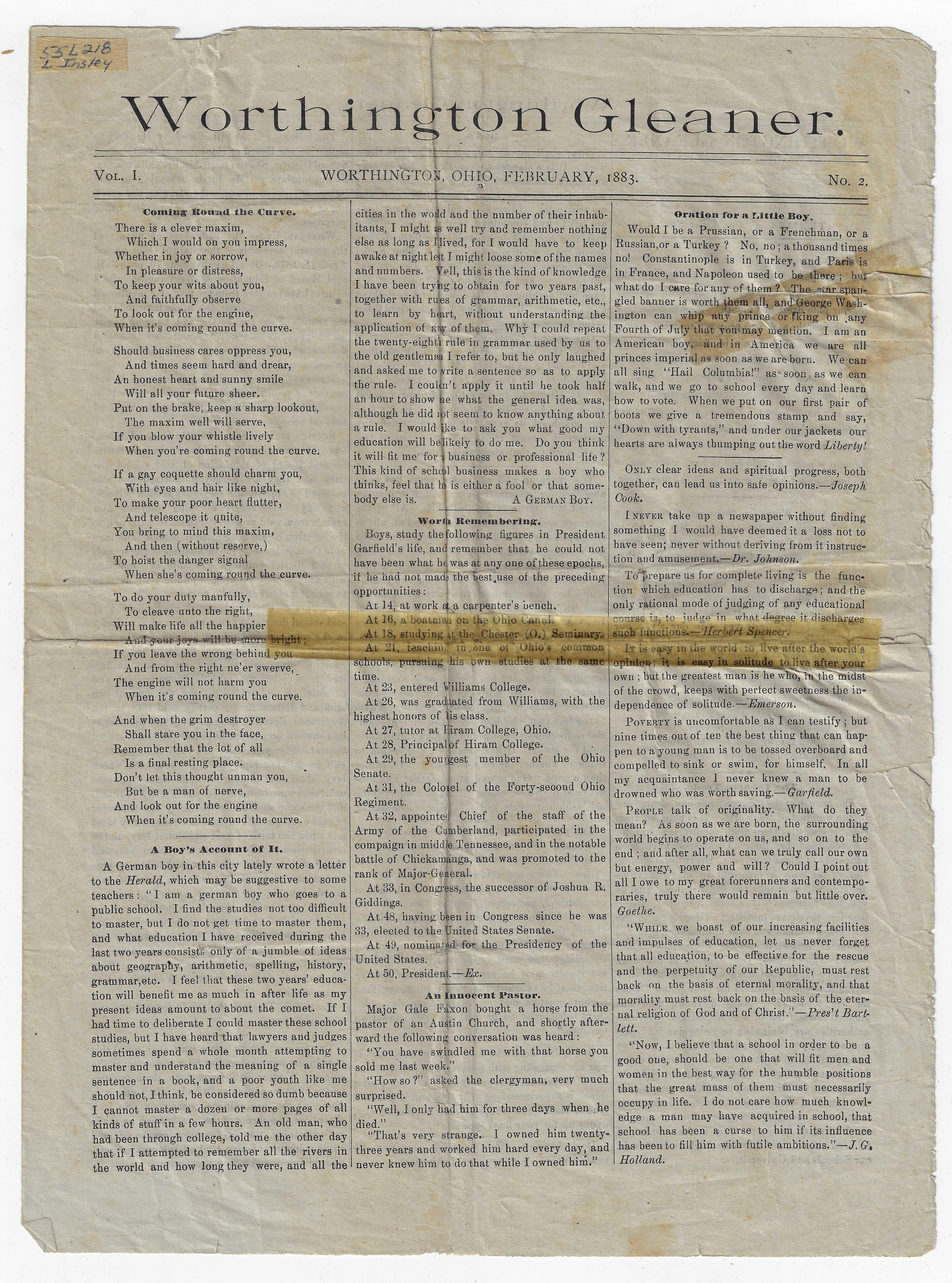 Worthington Gleaner