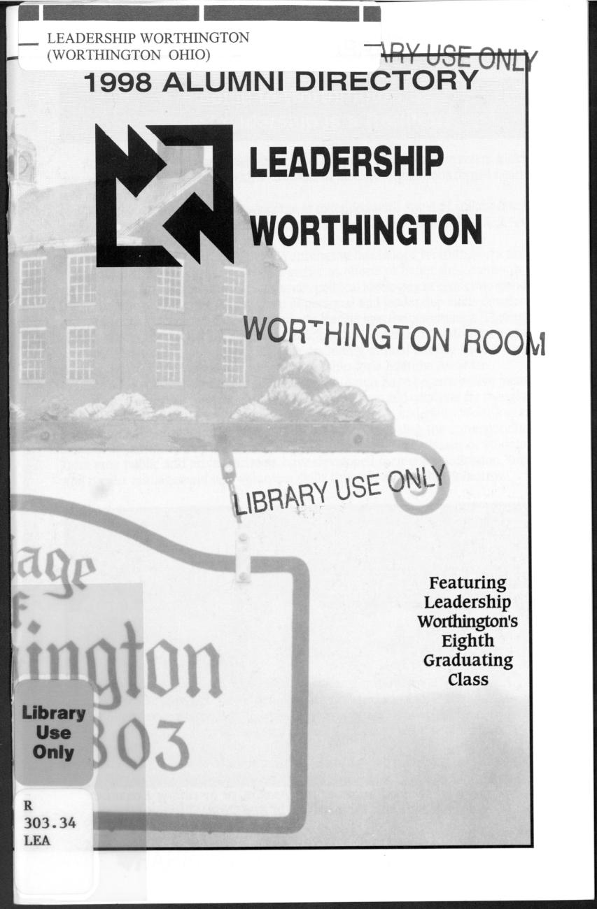 1998 Alumni Directory Leadership Worthington