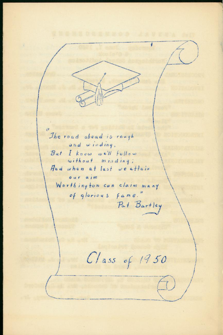 71st Annual Commencement: Class of 1950