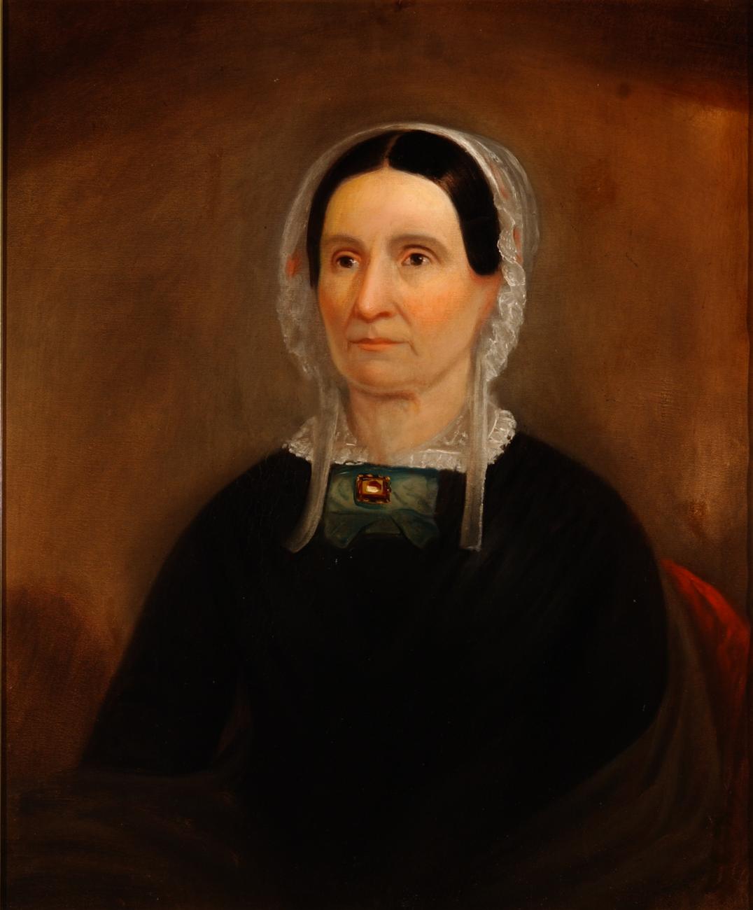 Achsa Maynard Johnson Oil Portrait