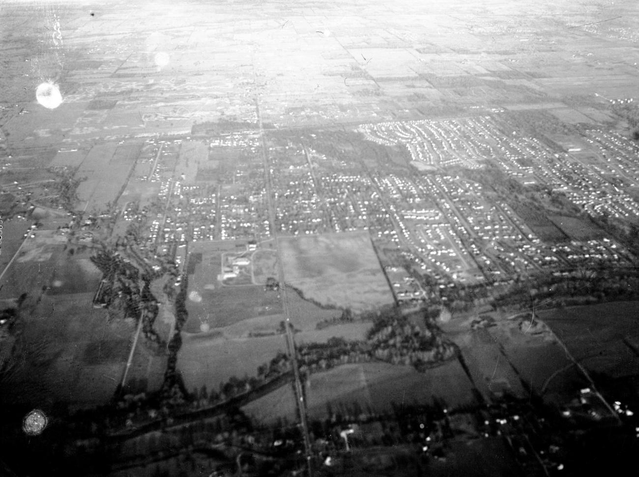 Aerial photograph of Worthington