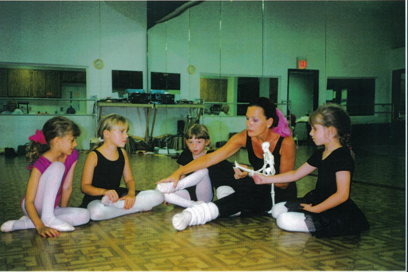 Barbara Burrows and Students