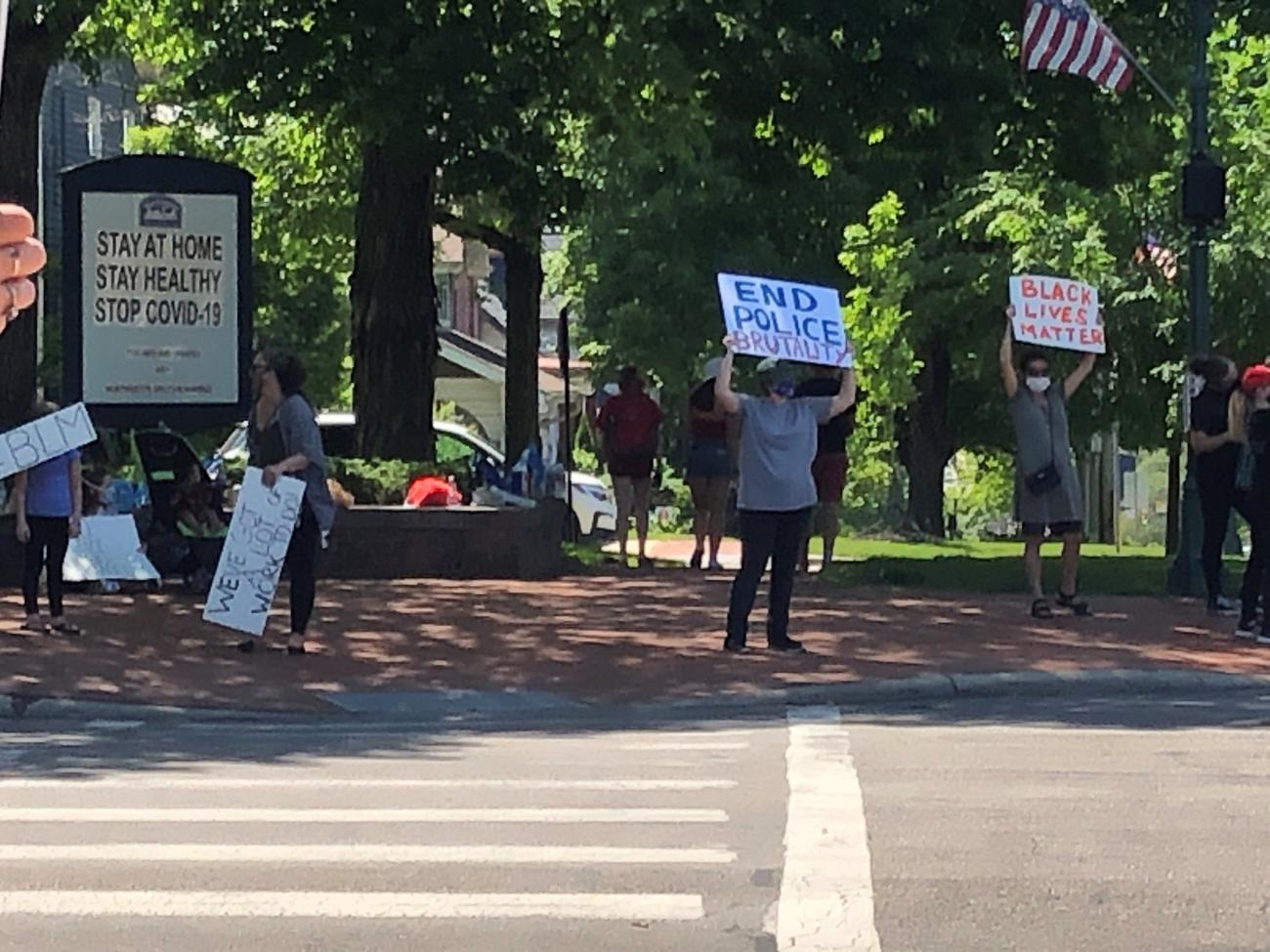 Black Lives Matter Protest at 161 and High Street, June 2, 2020