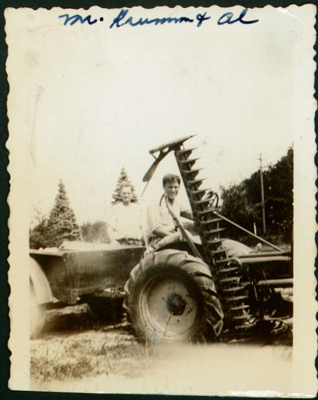 Charles Krumm and Alva Richards