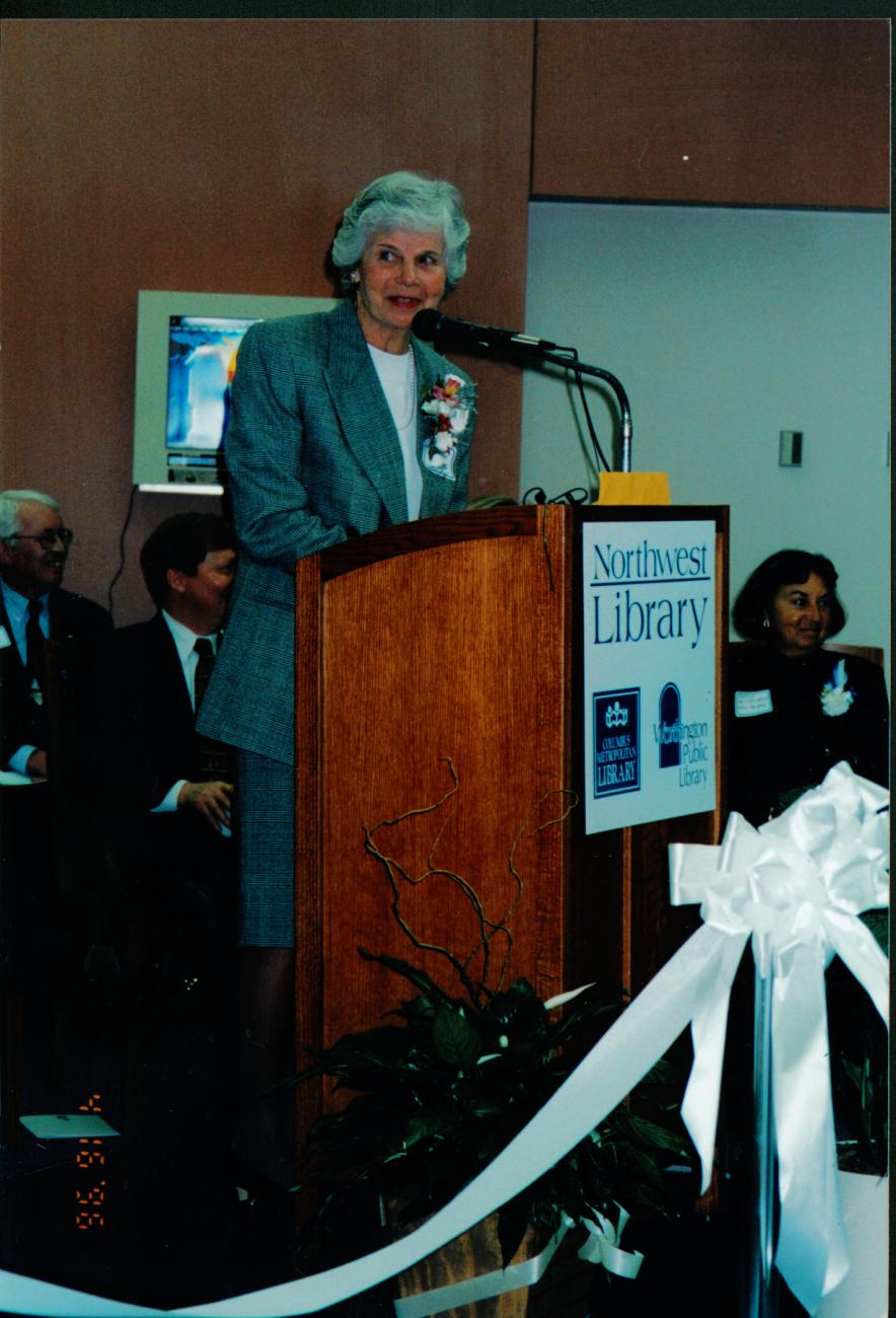 Dedication Ceremony for Northwest Library