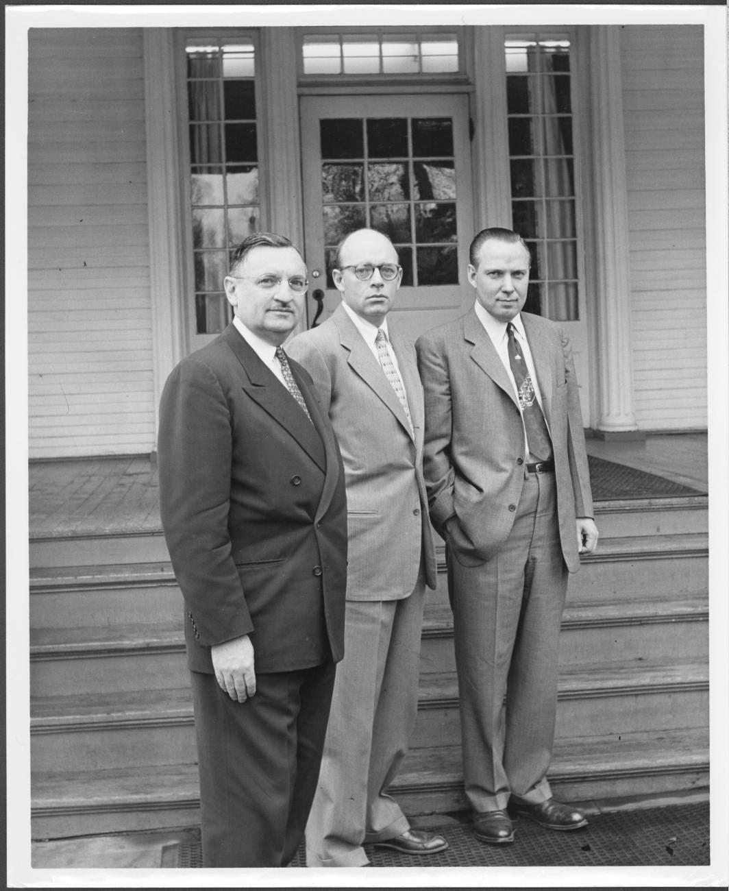 Dr. George T. Harding III, Dr. Charles Harding and Dr. Harrison Evans