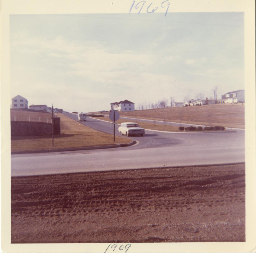 Entrance to the Worthington Hills Neighborhood, 1969