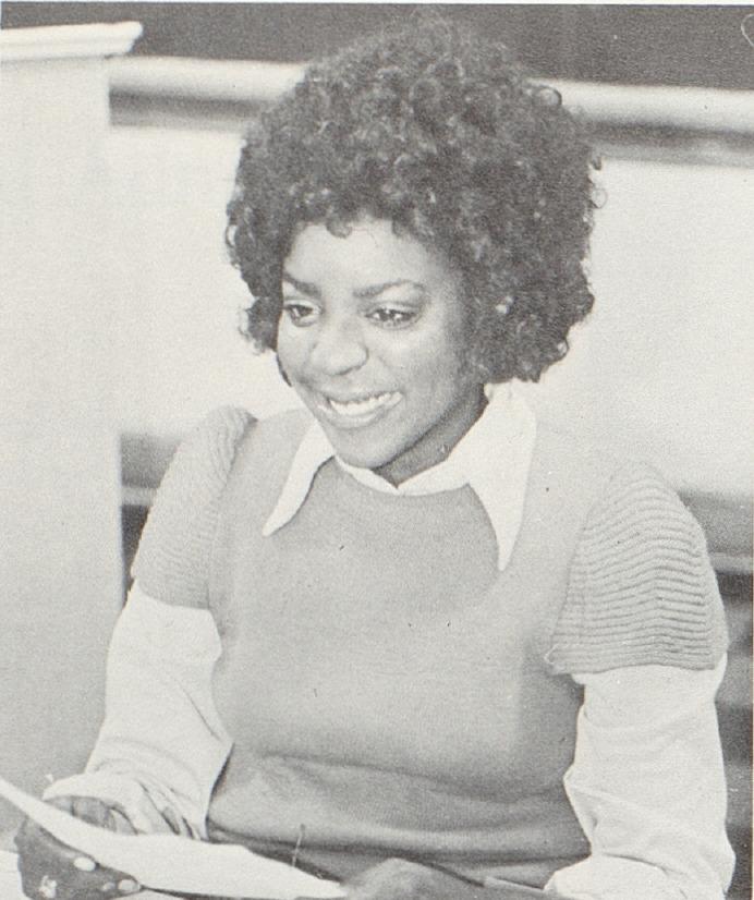 Ethel Nichols in the 1974 Worthington High School Yearbook