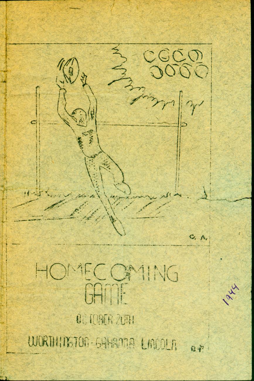 Football Program and Ticket