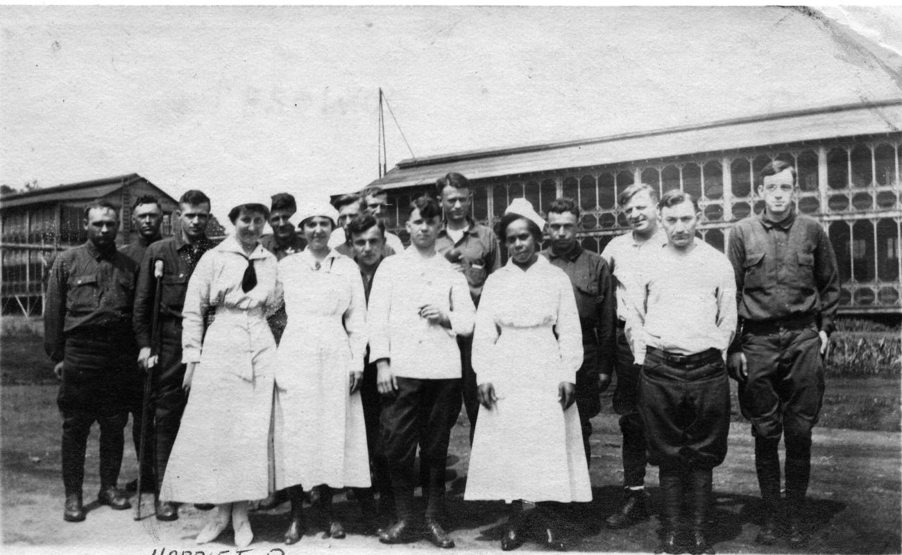 Harriet Putman, Susan Boulding and Others at Camp Sherman