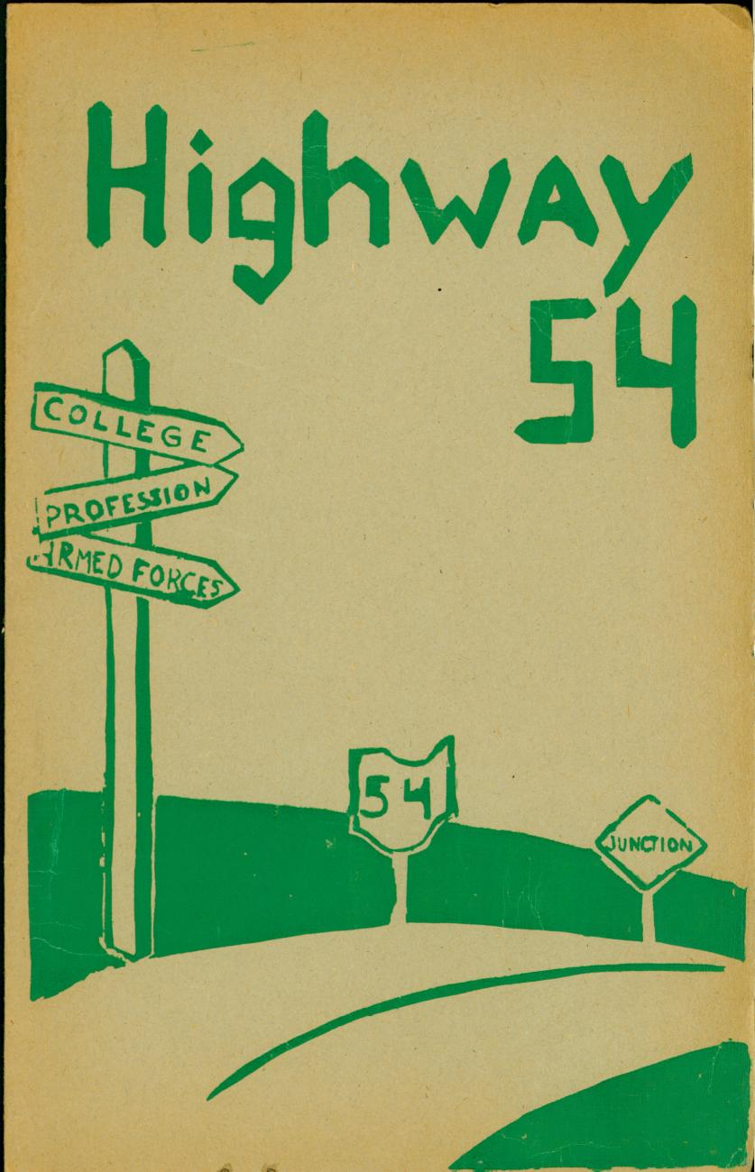 Highway 54: 75th Annual Commencement Worthington High School 1954