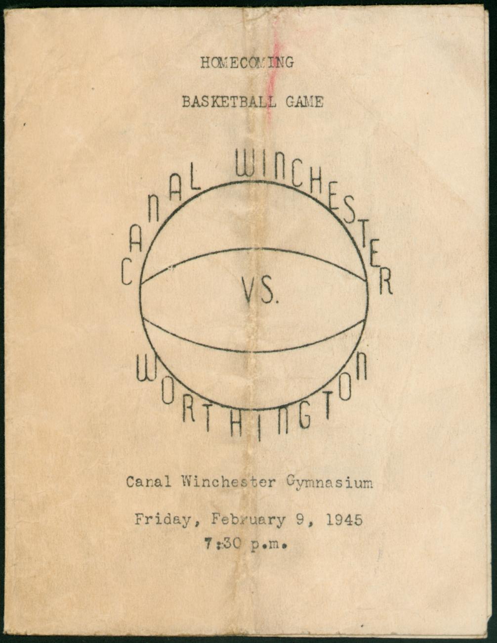 Homecoming Basketball Game Canal Winchester vs. Worthington