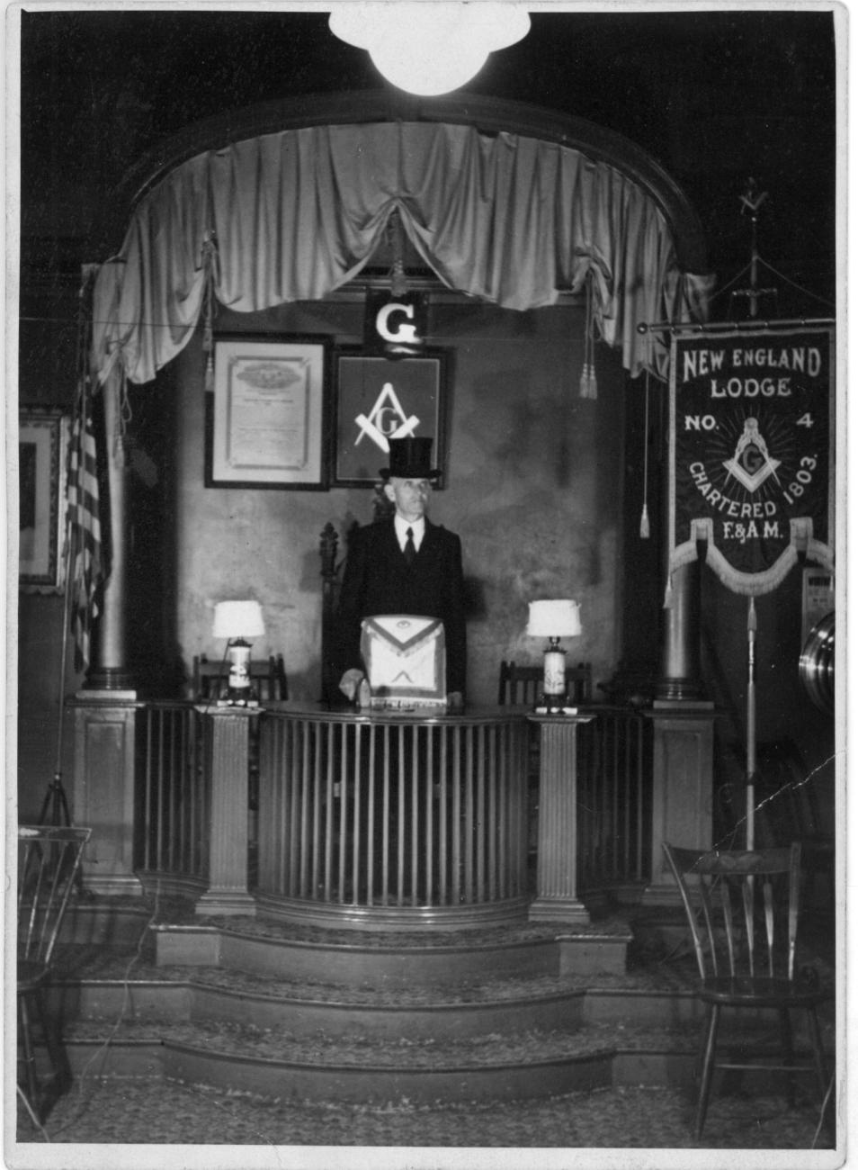 Interior of New England Lodge Room