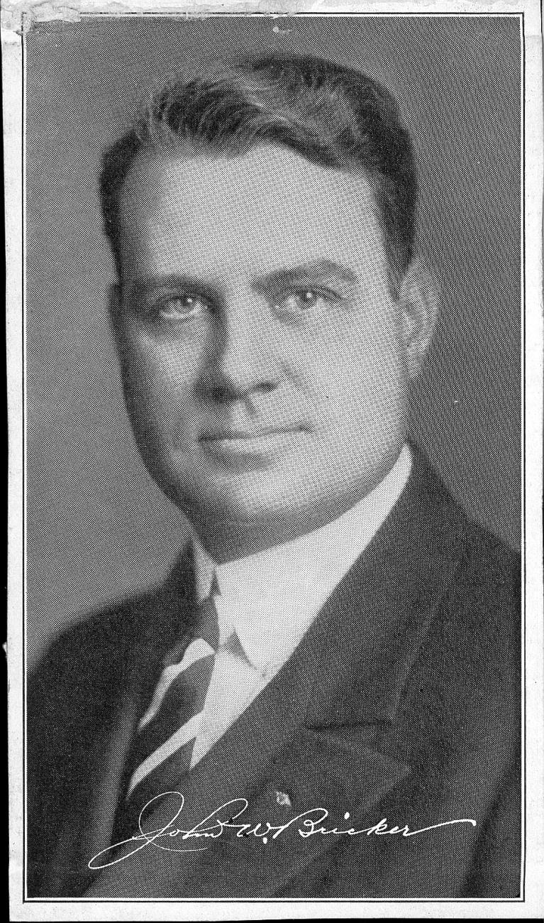 John W. Bricker for Attorney General of Ohio