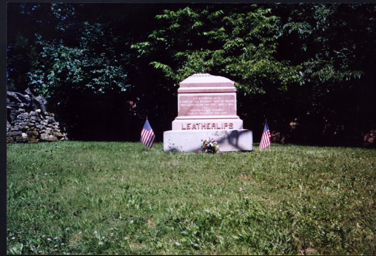 Leatherlips Monument