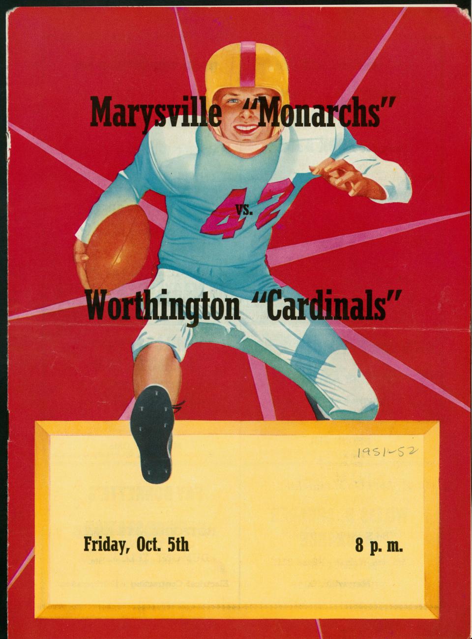 Marysville "Monarchs" vs. Worthington "Cardinals"
