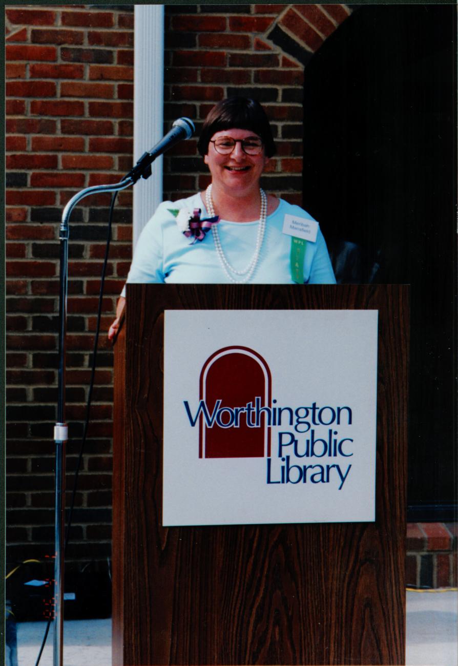 Meribah Mansfield, Library Director