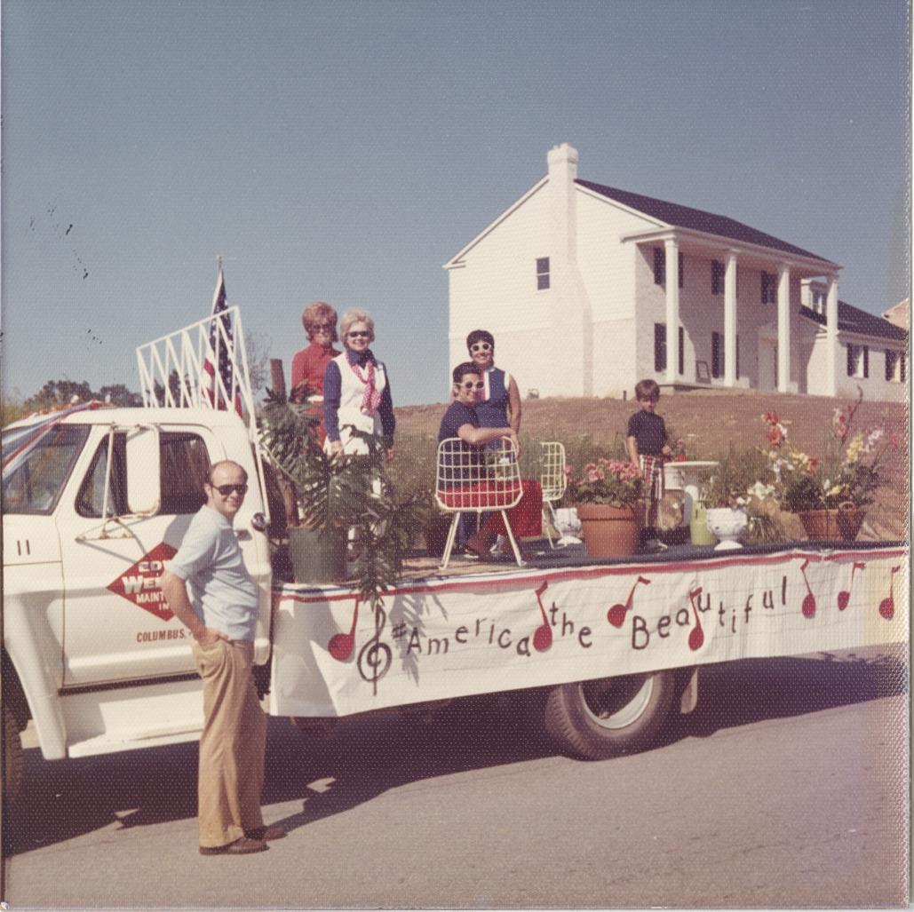 Parade Float in the First Worthington Hills Fourth of July Parade