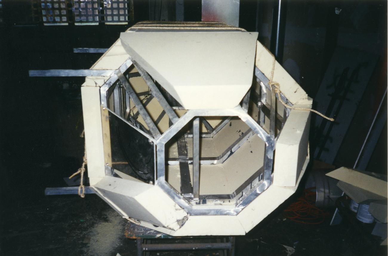 Partially Completed Pig Statue for the Pig Iron BBQ