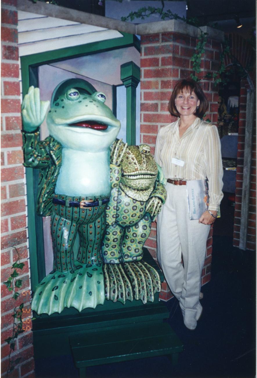 Photograph of Betsy Moore at Northwest Library