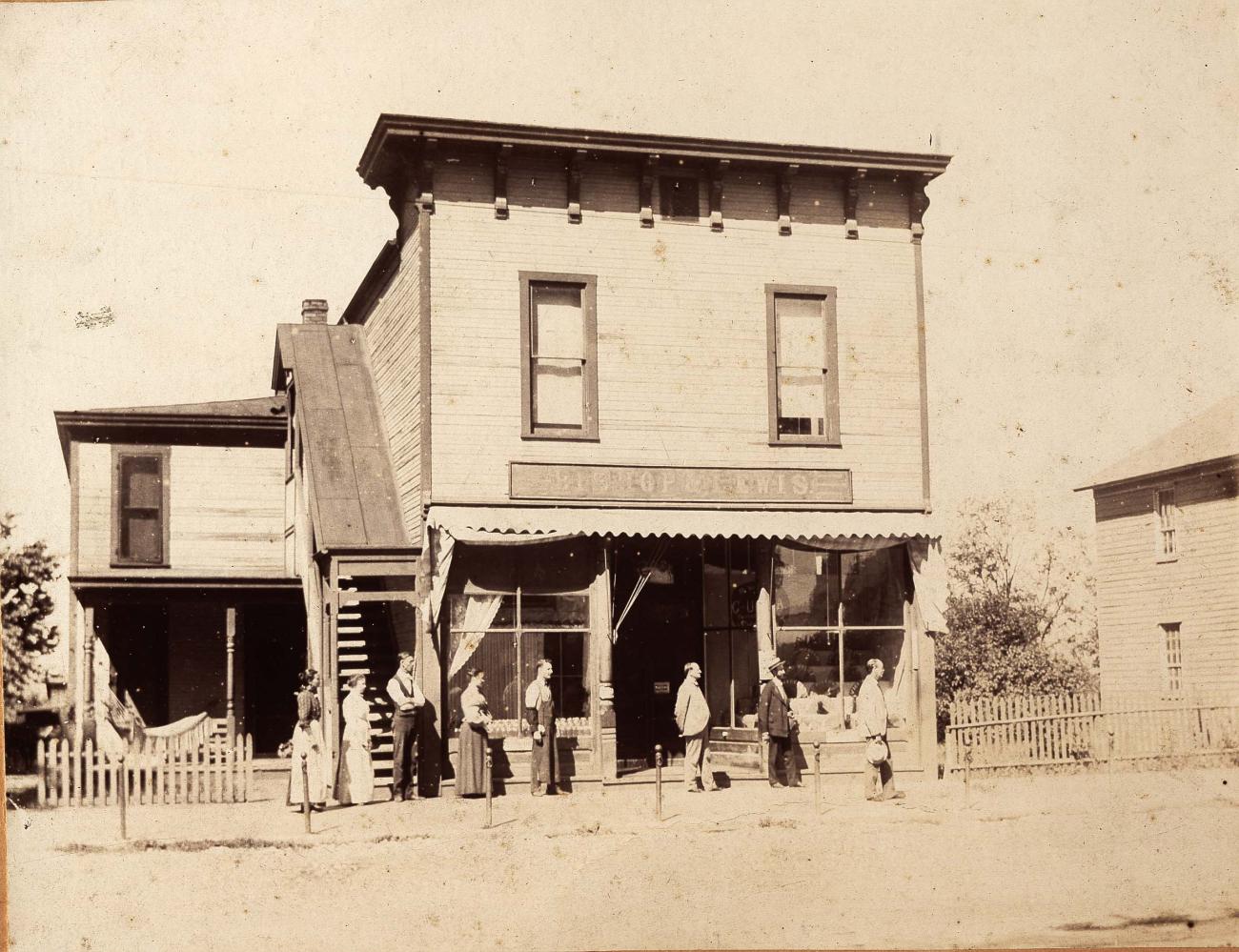 Photograph of Bishop & Lewis General Store