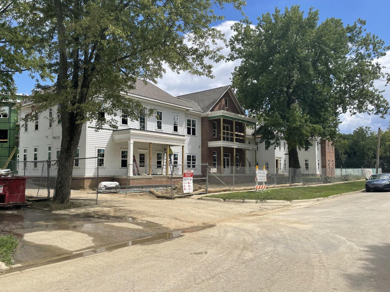 Photograph of Buildings Under Construction at Hartford at Stafford Village