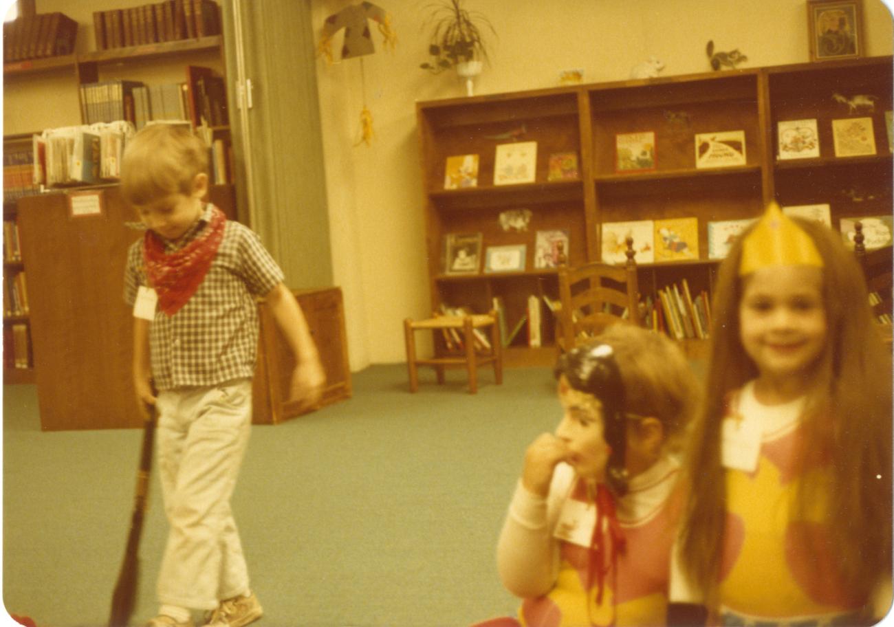 Photograph of Children at Storytime at the Worthington Public Library, 752 High Street