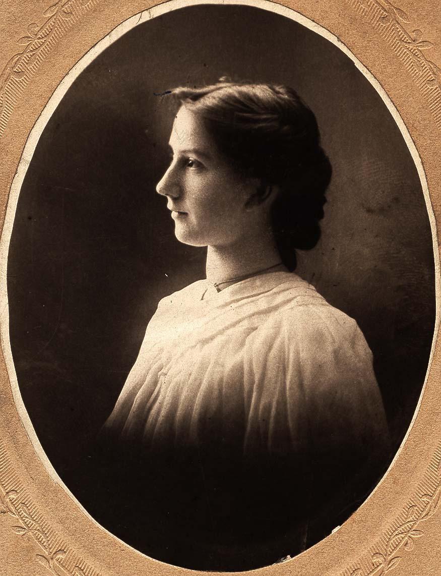 Photograph of Cornelia Vest at Graduation