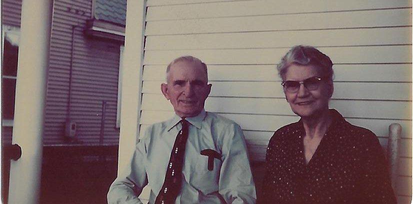 Photograph of Edwin S. and Maude A. Albaugh