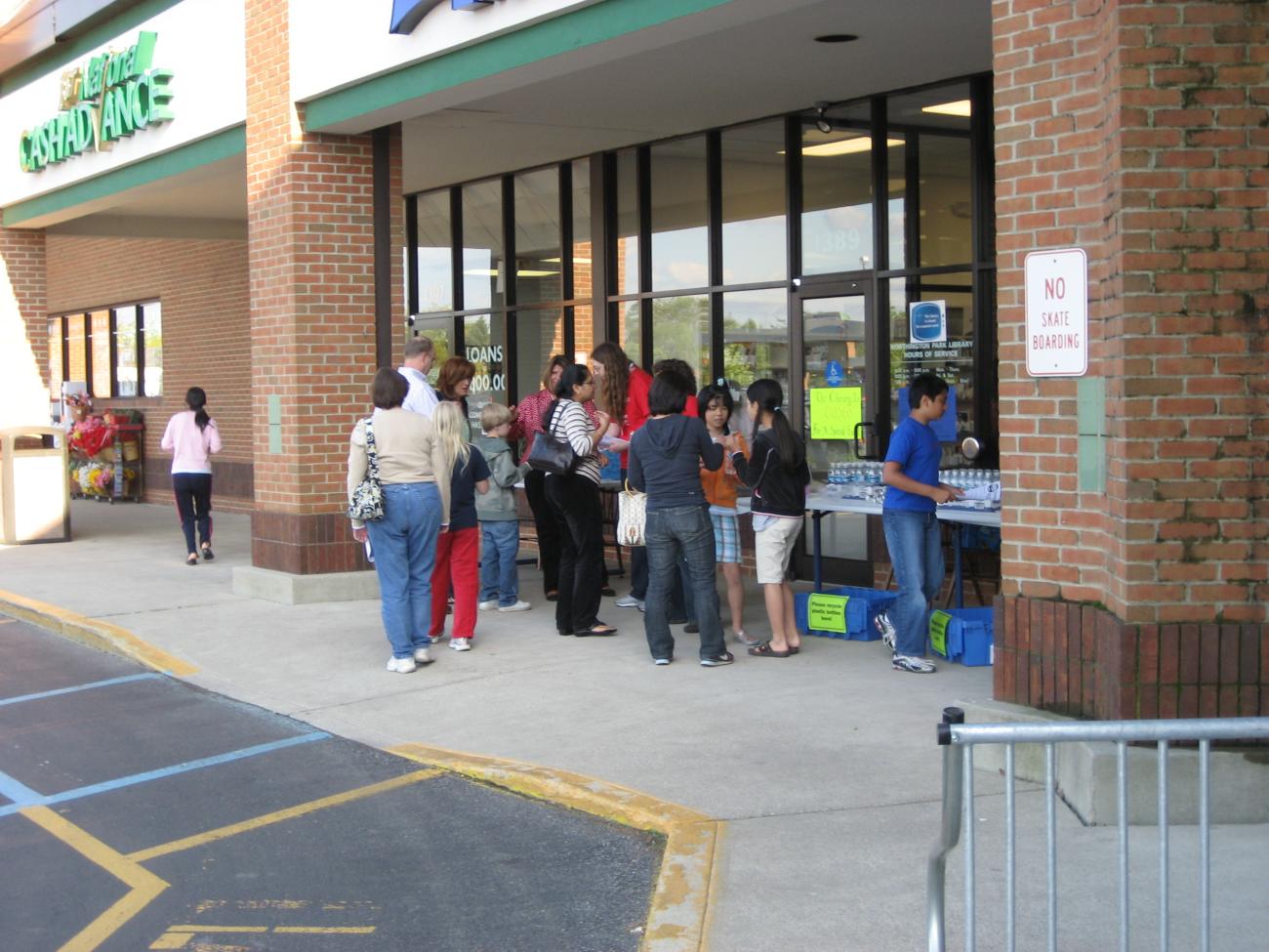 Photograph of Family Fun Night at the Worthington Park Library