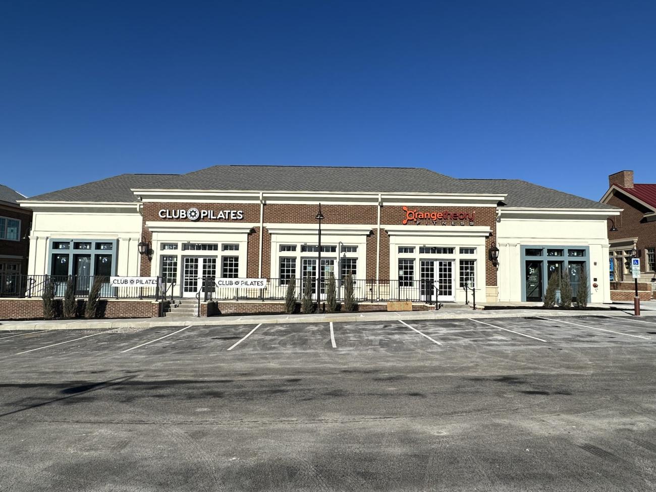 Photograph of First Open Businesses at Worthington Gateway