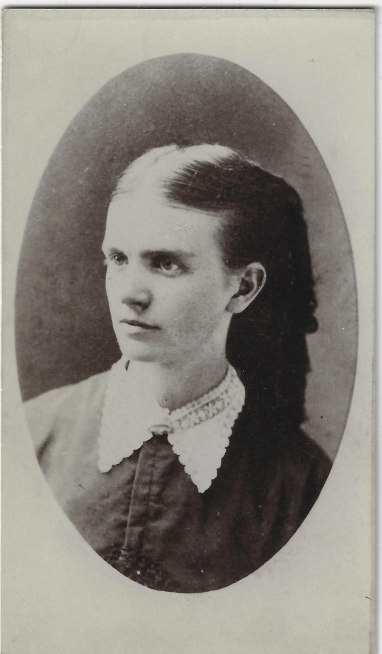Photograph of Fondelia Ruth Griswold, age 29