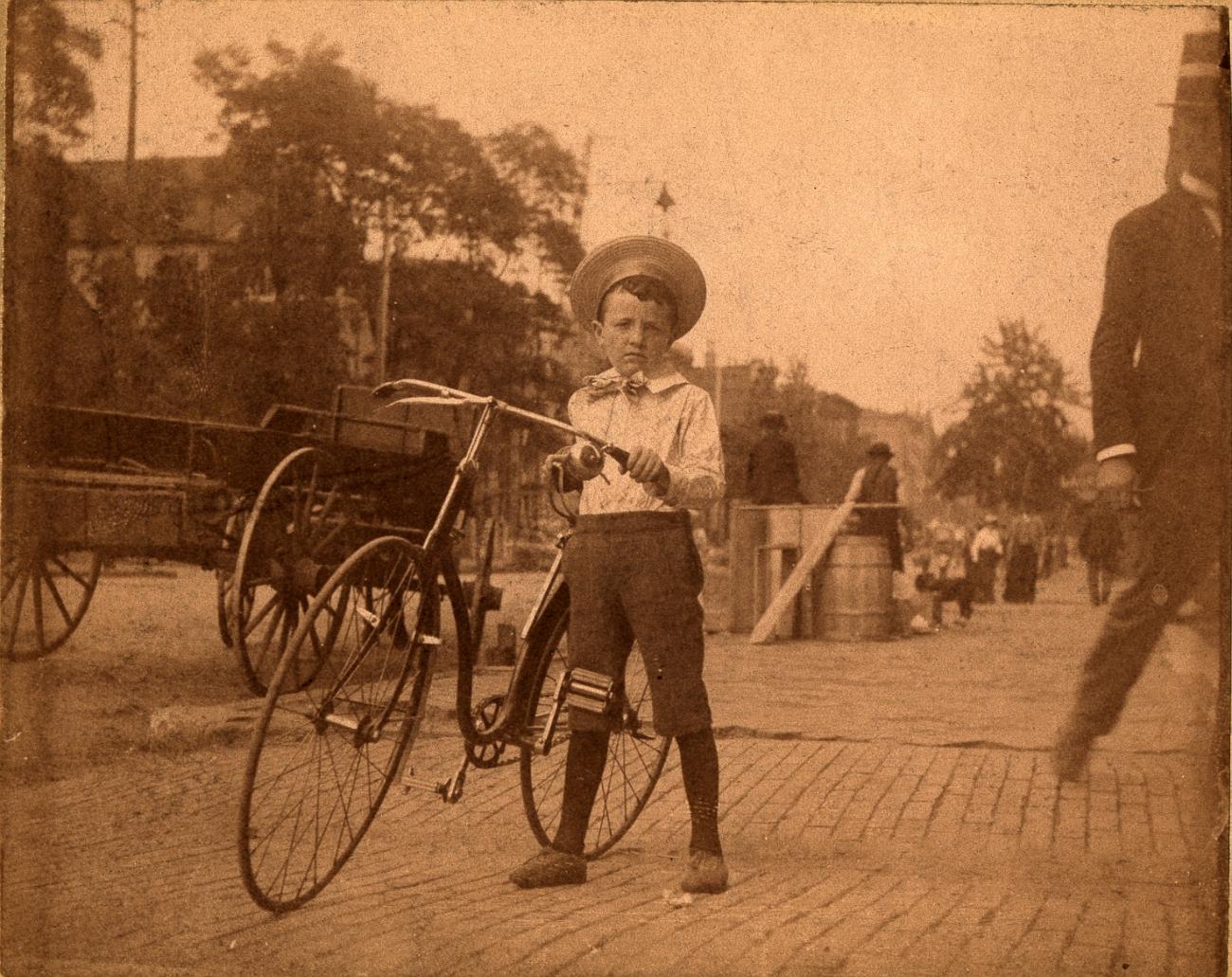 Photograph of Frame C. Brown as a Child