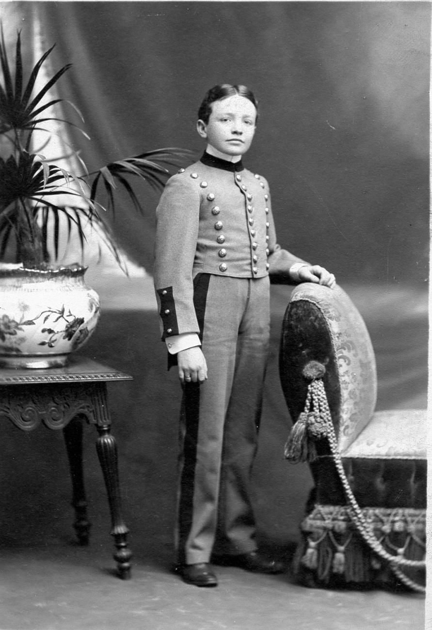 Photograph of Frame C. Brown as a Child