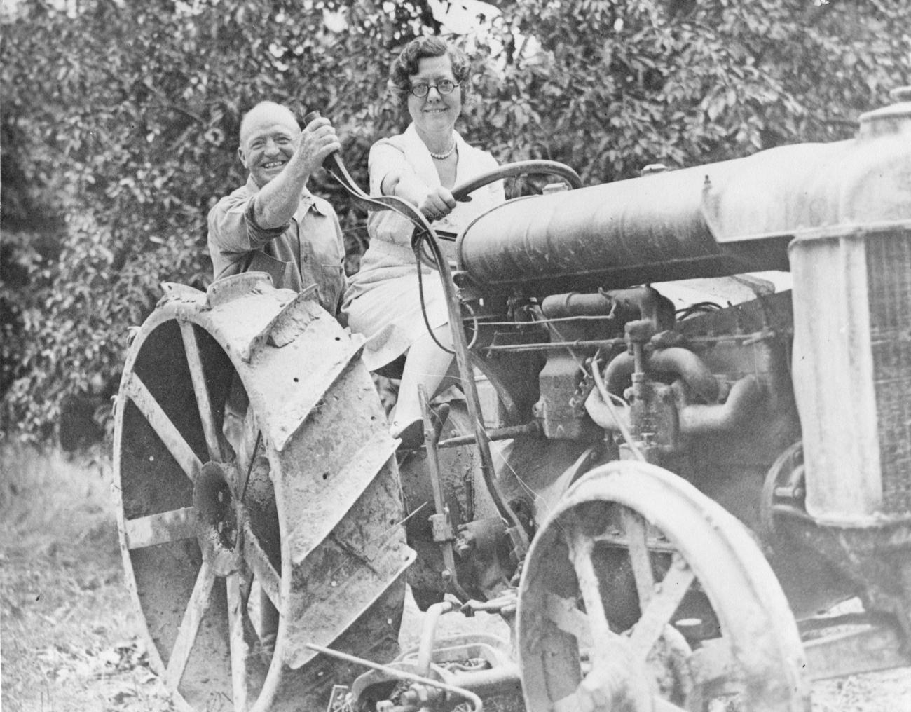 Photograph of Frame and Marie Brown