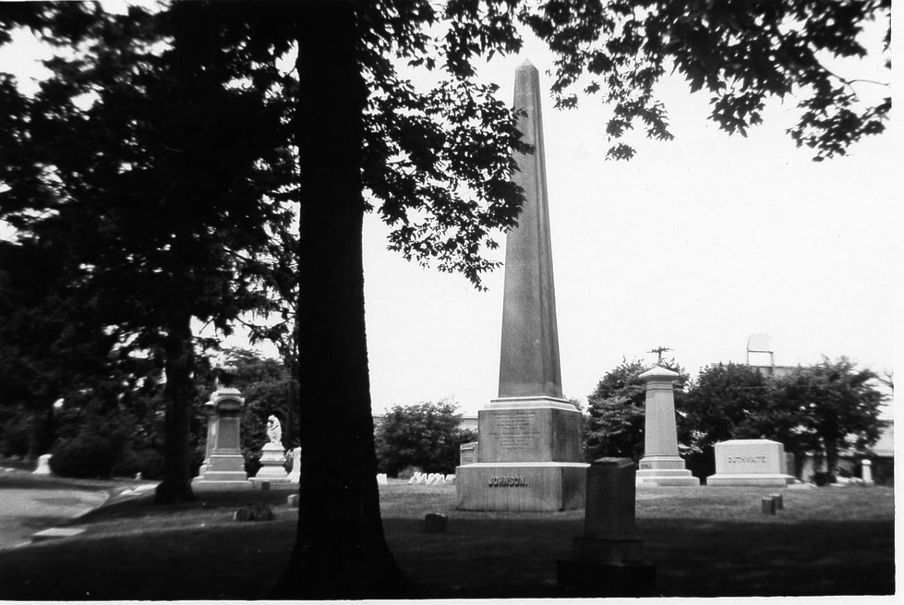 Photograph of Johnson Sessions Monument