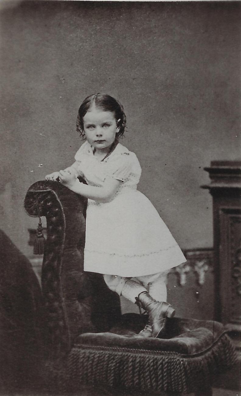Photograph of Mary Comstock Griswold as Young Girl