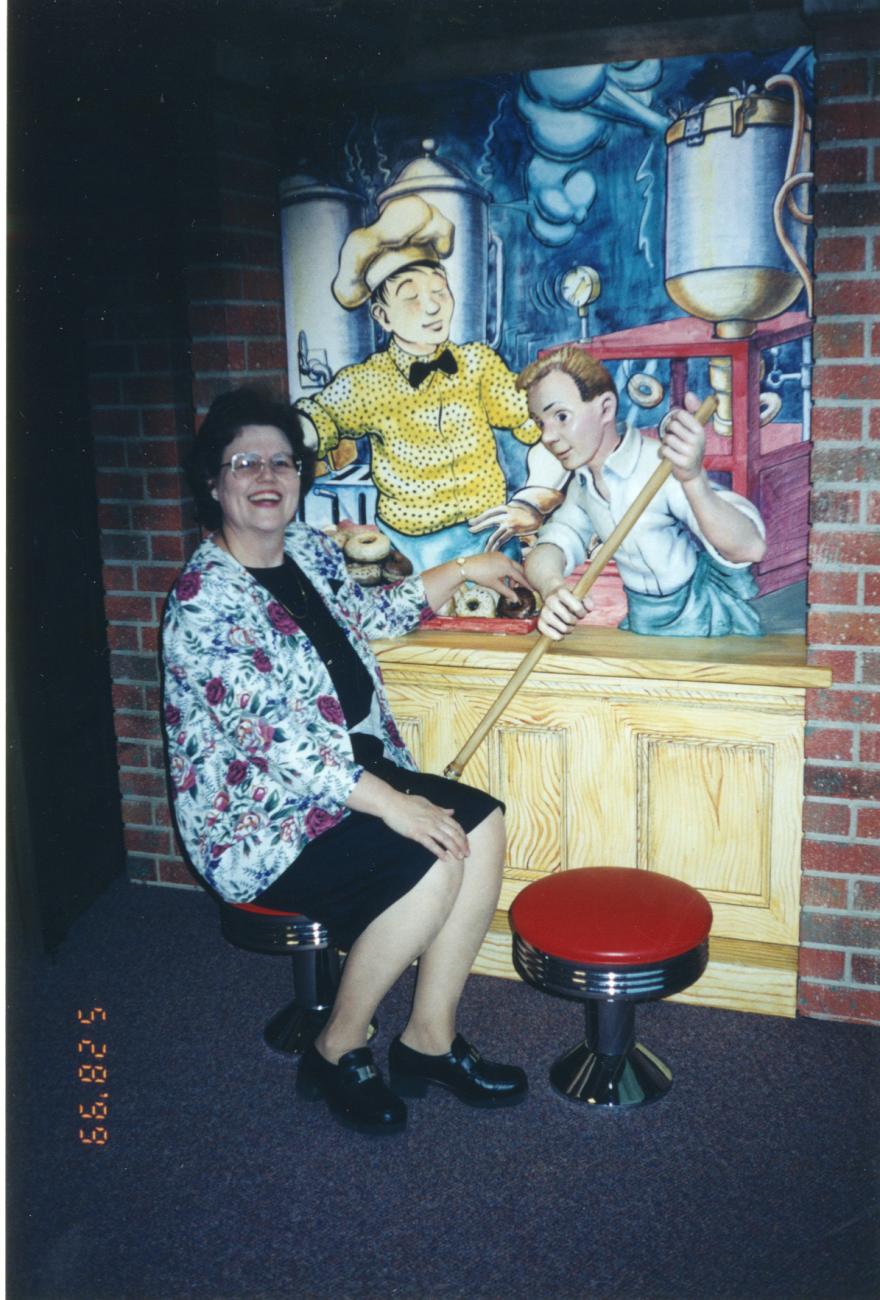 Photograph of Mary Jane Bellay at Northwest Library