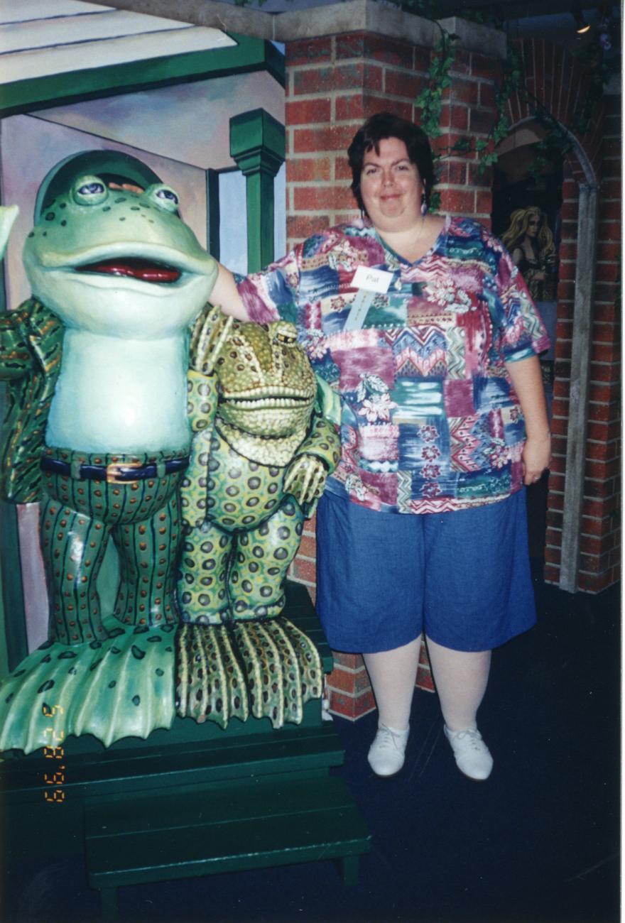 Photograph of Pat Clancy at Northwest Library