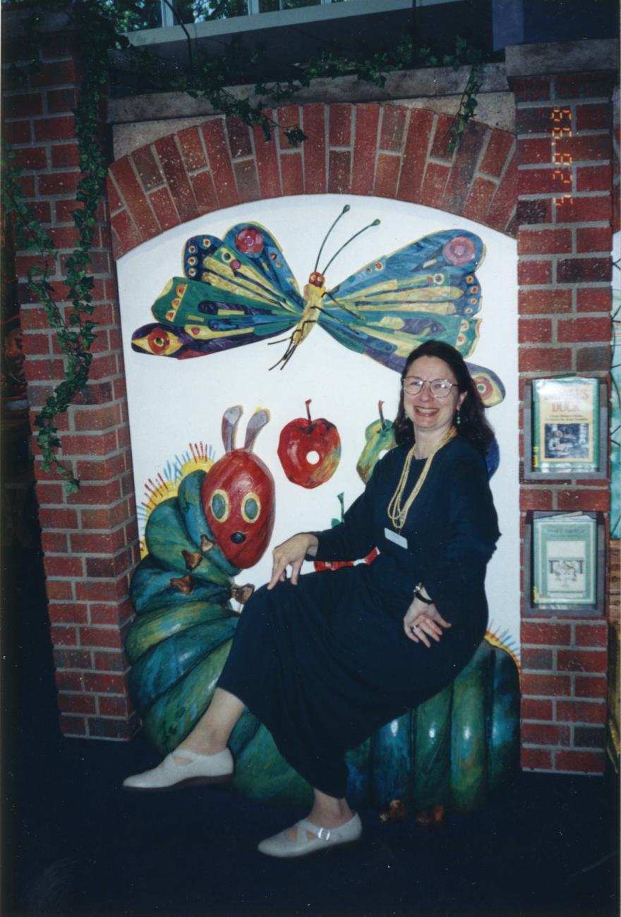 Photograph of Rachel Alexander at Northwest Library