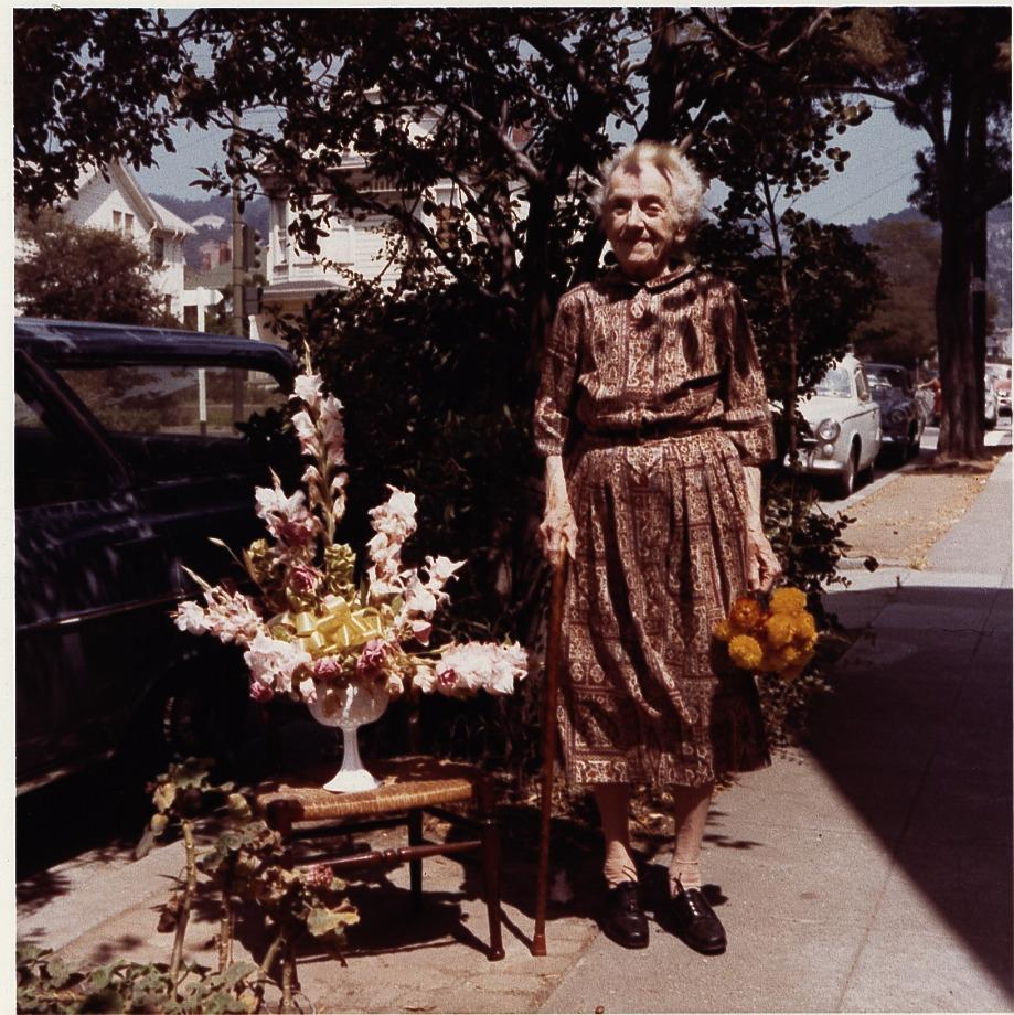 Photograph of Ruth Griswold in Berkeley, California, 1964
