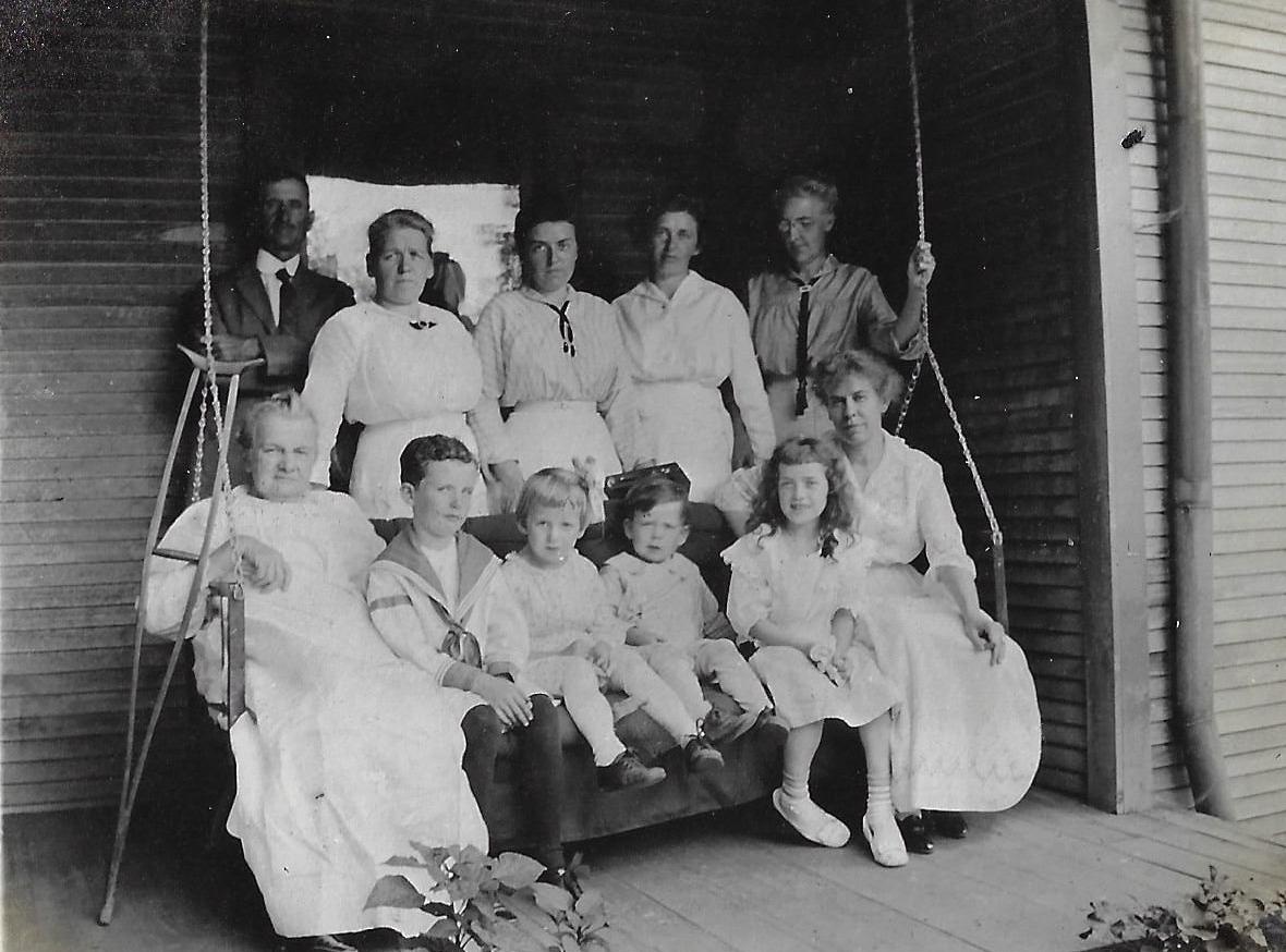 Photograph of Three Generations of Griswold Family Members