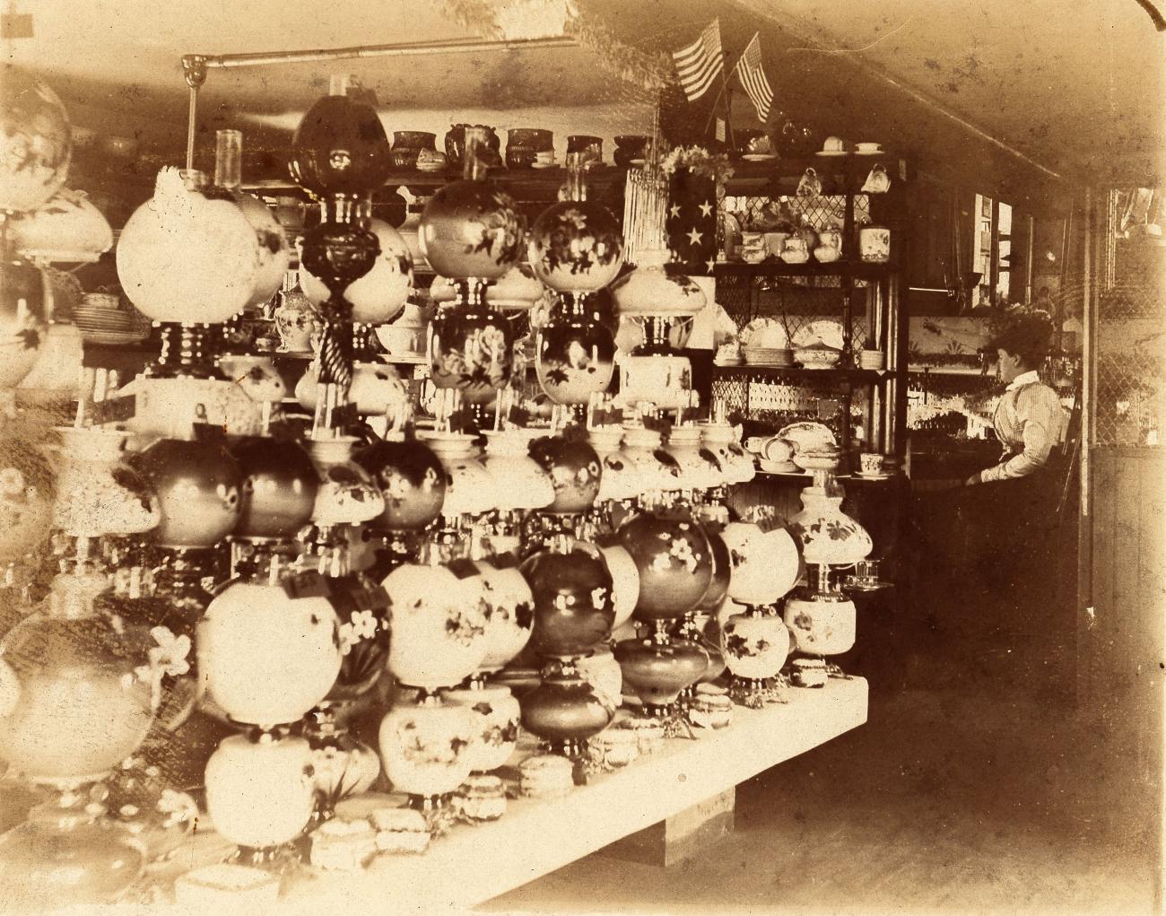 Photograph of W.C. Lewis Department Store Interior