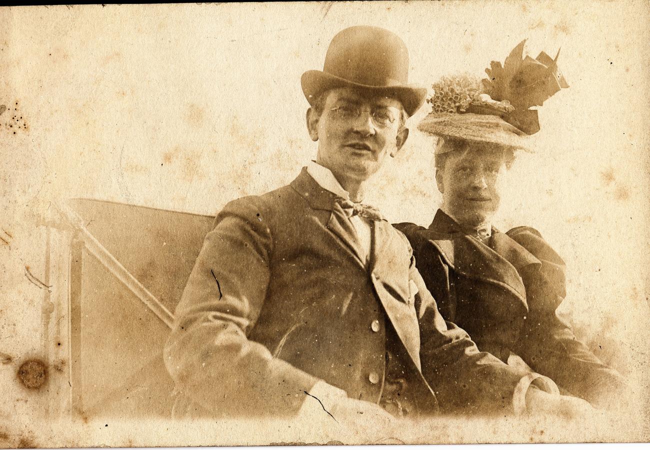 Photograph of Worthington Columbus and Sarah Wright Lewis